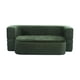 thumbnail image 5 of Sofacama Comprimido 2 plazas 200 x 120 x 68 cm para Sala Plegable Convertible Minimalista Multifuncional Bossa Nuvola Verde, 5 of 14