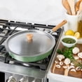 thumbnail image 6 of Nordic Ware Cardamom™ 12" Nonstick Frying Pan with Lid, 6 of 9