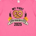 thumbnail image 4 of Inktastic My 1st Oktoberfest 2025 with Pretzel and Banner Boys or Girls Baby T-Shirt, 4 of 5