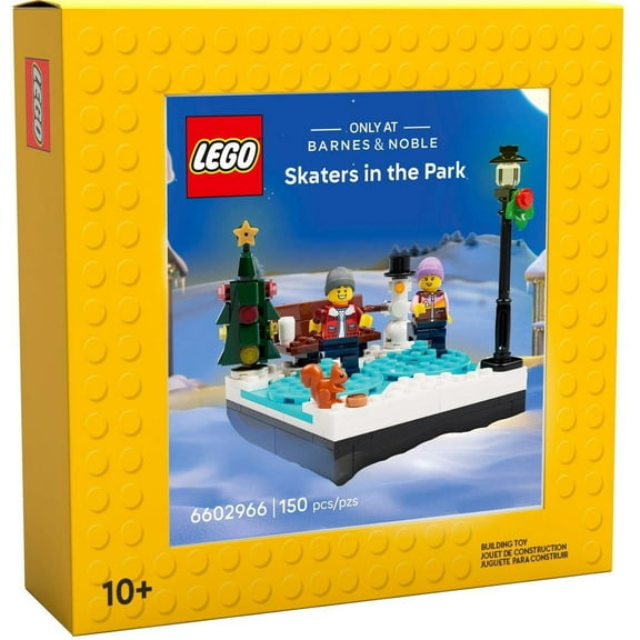 LEGO Skaters in the Park Exclusive Christmas Seasonal Diorama 6602966