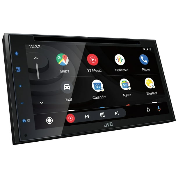 JVC KWV66BT 6.8Inch DoubleDin InDash DVD Receiver With Bluetooth