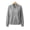 Gray, variant on Women's Bomber Jacket Full Zip Up Casual Solid Color Sweatshirt with Pockets Long Sleeve Raglan Sleeves Loose Fit Lightweight Jacket for Women Activewear Track Jacket S - 2XL