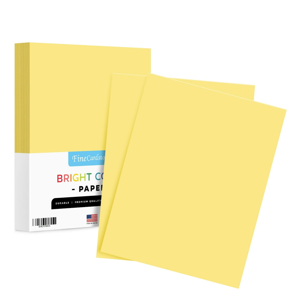 8.5 x 11" Buff Color Paper Smooth, for School, Office & Home Supplies