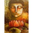 thumbnail image 1 of Pintura de diamante (DB7081) Buda cuadrado con loto Kits 5D DIY ilustraciones 20X30cm FLhrweasw Nuevo, 1 of 1