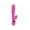 Pink, variant on Vive Fiore Silicone Rechargeable Triple Motor G-Spot Air Wave VIbrating and Tapping Flared Clit Vibrator, Pink