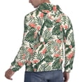 thumbnail image 6 of Honeii Palm Trees and Tropical Pattern Mens Hoodies Men's Loose Sleeve Sweatshirt,Pullover Hooded Sweatshirt for Men,Essentials Hoodie-Small, 6 of 7