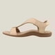 thumbnail image 1 of 2024 nuevas sandalias de verano con tiras para mujer, zapatos planos de mujer con punta abierta, zapatos casuales sólidos, sandalias con cuñas romanas, zapatos sexis para mujer, 1 of 5