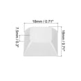 thumbnail image 2 of Unique Bargains 1U Blank Keycaps, 10 Pack Universal PBT Keyboard Replacement Accessories for MX Mechanical Keyboard, White, 2 of 6