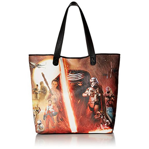 Star Wars The Force Awakens Faux Leather Bag by Loungefly Women's Purse 15" H