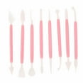 thumbnail image 1 of PEACNNG 8 pieces set 16 Patterns Fondant Cake Decorating, Durable DIY Removable Tool Sugar for Craft Modeling, 1 of 5