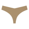 thumbnail image 1 of Zhuge Ropa interior sin costuras para mujer, bragas sexys de encaje estilo hipster, tanga, bragas, ropa interior para mujer, 3 piezas (color musculoso, L), 1 of 2
