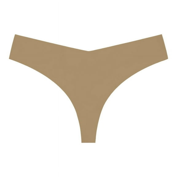 ERDOUY Women’s Seamless Underwears Panties Sexy Lace Hipster Bikini Thong Briefs Panty Underwear for Women,3pcs(Muscle Color,L)