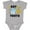 AC-Heather Grey, variant on I Got My 1st Tooth with Cute Tooth Baby Boys or Girls Baby Bodysuit