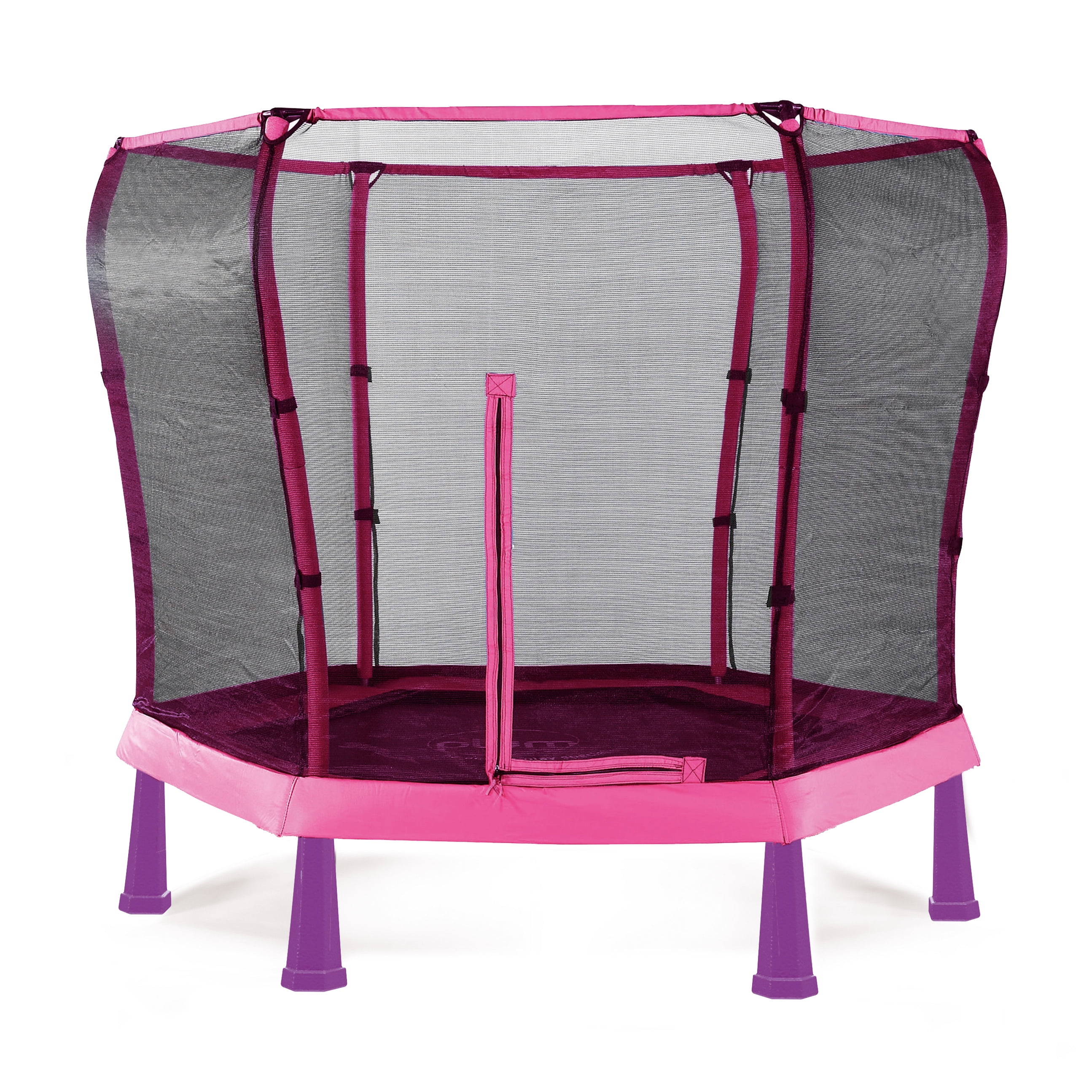 Plum® 7ft Junior Jumper Springsafe® Trampoline & Enclosure - Pink