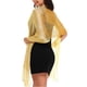 thumbnail image 5 of Accesorios para vestuario de baile nocturno Desiderio - Plateado, 5 of 5