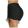 thumbnail image 6 of Women Swimming Trunks Board Shorts with Drawstring Swimsuit Bottoms, 6 of 7