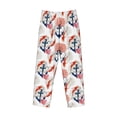 thumbnail image 2 of Vsdgher Koi Fish And Corals Print Mens Pajama Pants Sleep & Lounge Pants, PJ Bottoms With elastic waistb and Pockets, 2 of 5