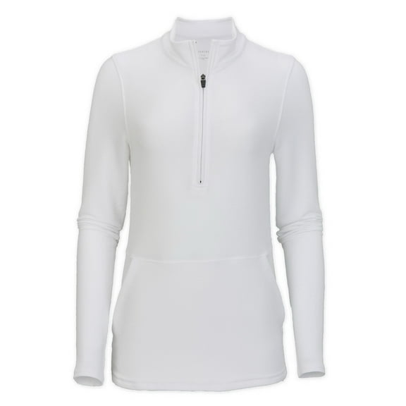 Boxercraft BW5208 Flex Quarter Zip Pullover-White-2XL