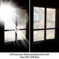 thumbnail image 7 of DKTIE 17.7" X 78.7" Decorative Privacy Window Film, Featuring Sunshade And Uv Protection, Electrostatic Adsorption Installation, Installation Tools Included, Reusable, 7 of 7