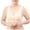 Beige, variant on NIEWTR Bra for Senior Women Front Closure Breathable Bra Wireless No Underwire Lift up Bras with Back Support(Beige,42)