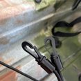 thumbnail image 4 of Ganchos de cordones de pompas anti-óxido de extremo abierto Bungee Boats de pesca Camping Tienda de campaña Cuerda Hebilla Aguas Españolas Herramientas Accesorios 10 piezas Sweethay OD002933-00, 4 of 7