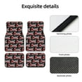 thumbnail image 4 of Vsdgher Fire and Rescue Truck Car Foot Mat Set of 4 Pieces Universal Floor Liner Car Accessories Fits Most Cars, Trucks, Vans, sedans, SUV, 4 of 7
