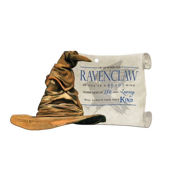 Harry Potter (Sorting Hat – Ravenclaw) Sorting Hat and Scroll-Shaped Acrylic Print ACPSORT288