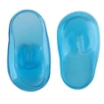 thumbnail image 3 of Collar 2 piezas de silicona transparente azul para la oreja Wdftyju, 3 of 3