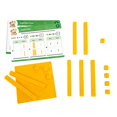 thumbnail image 5 of Kids First: Base Ten Blocks Math Kit w/ Activity Cards | Understand Base Ten Concepts, Decimal System, Area, Volume & More | Visual Hands-on Math for At-Home or Classroom Learning, Ages 4+, 5 of 5