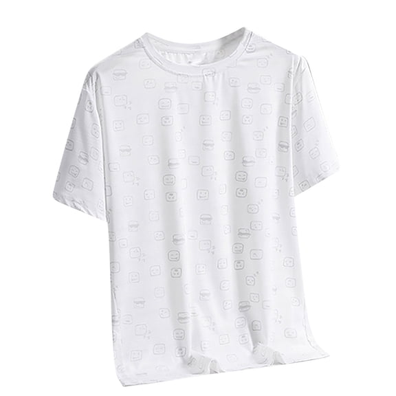 Aursykel L-4XL Mens Big and Tall T Shirt Lightweight Breathable Casual Crew Neck Short Sleeve Tee Top for Men