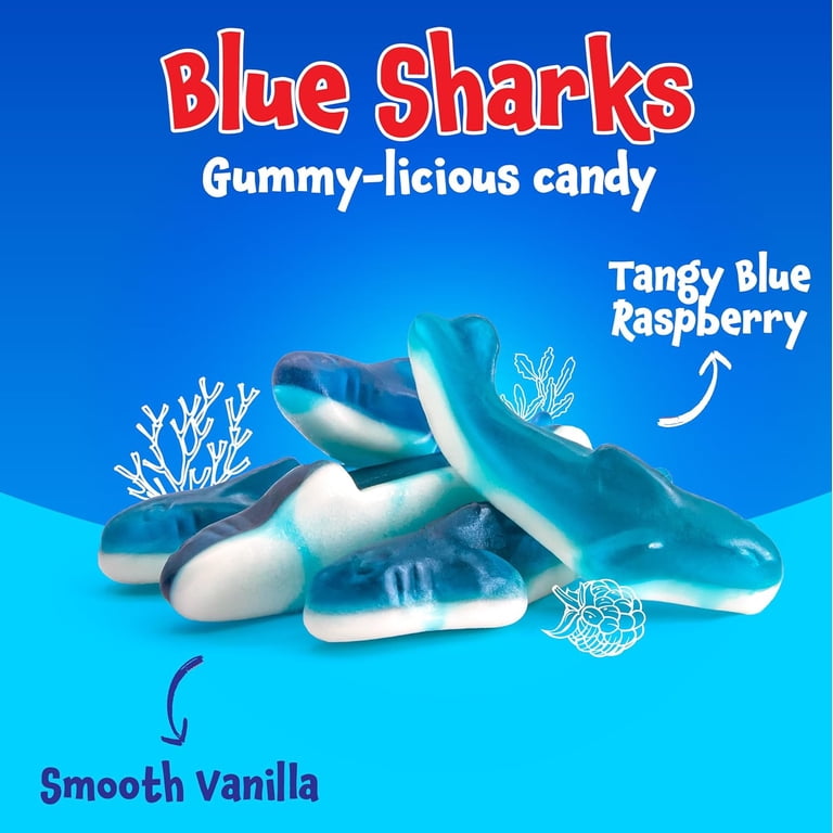 blue gummy shark vape Blue Razz Gummy - Pod Salt Onyx - 30mL main image 1