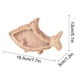 thumbnail image 3 of Tarros de madera maciza Sharks de alta capacidad para guardar monedas, transparentes, con varios tipos de almacenamiento., 3 of 5
