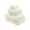 Cream, variant on Premium Egyptian Cotton Highly Absorbent Assorted 6-Piece Plush Towel Set - 30" x 55", 20" x 30", 13" x 13"