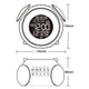 thumbnail image 2 of Luz ambiental del reloj despertador LED Rawiri Music, reloj con luz LED para despertar, 2 of 5