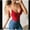 Red, variant on Lnzyyephy Womens Slim Solid Tank Top Vest Off Shoulder Halter Summer Casual Sling Shirt Camis