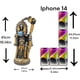 thumbnail image 5 of MORIN Imágenes |Santa Muerte Azteca| 41CM |(NEGRO), 5 of 5