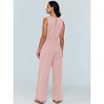 thumbnail image 4 of 2023 Nouveaux Vêtements de Mode Décontractés Sans Manches Jambe Large Pantalon Long Romper, 4 of 6