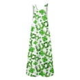 thumbnail image 6 of Saint Patrick's Day Overalls for Women Loose Fit Jumpsuit Plus Sizes Checkered Straight Leg Pants Stretch Bib Coveralls, 6 of 6