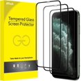 thumbnail image 1 of Full Coverage Screen Protector for iPhone 11 Pro Max/iPhone XS Max 6.5-Inch, Black Edge, 9H Tempered Glass Film, 1 of 5