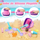 thumbnail image 3 of Juguete De Playa Niños Cubo Arena Juguete Pala Regadera 20pc  Belug, Multicolor, 3 of 5