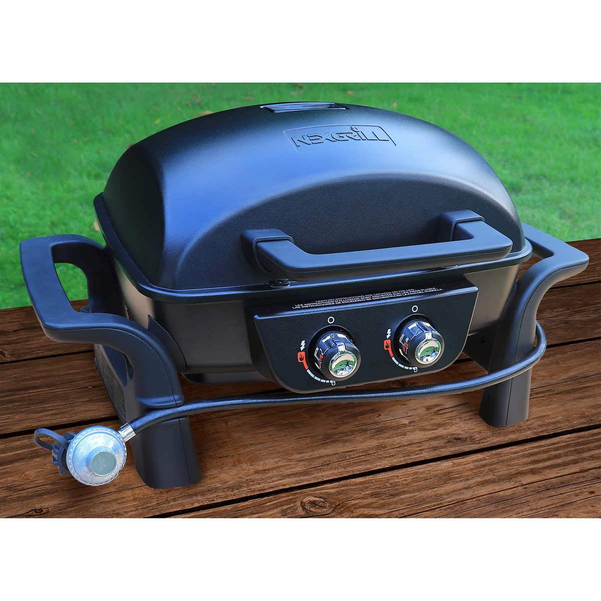 Nexgrill Cast Aluminum Table Top Gas BBQ