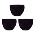 thumbnail image 1 of Guardurnaity Bragas femeninas de 3 piezas, ropa interior de tiro medio, lencería, calzoncillos sexys, pantalones cortos sin costuras, diario, negro Type1 NO1, 1 of 6