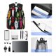 thumbnail image 4 of Disketp Colorful Fishing Lures Mochila Ligera Clásica con Múltiples Bolsillos, Mochila Casual para Hombre y Mujer, Ideal para Escuela, Trabajo y Viajes, 4 of 6