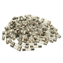 LEORX 100Pcs Glass Tube Fuses Assorted for Electronic Appliances and Automobiles