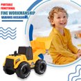 thumbnail image 4 of Excavadora de construcción portátil, vehículo de juguete, excavadora de granja, modelo de plástico, jardín de infantes, divertido juego de interior al aire libre, regalo para niños tholdsy FN000797-00B, 4 of 7