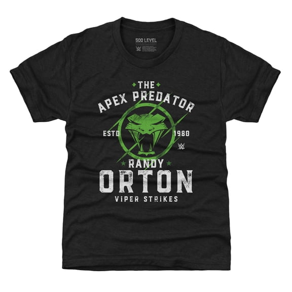 Youth 500 Level Black Randy Orton T-Shirt