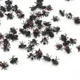 thumbnail image 4 of 100Pcs Fake Flies Realistic Tricky Props Plastic Halloween Party Simulated Insect Fly Prank Toys, 4 of 10