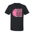 thumbnail image 2 of Wild Bobby, We Don't Know How Strong We are Until Strong is the Only Choice, Breast Cancer Awareness, Men Graphic Tee, Black, Small, 2 of 4