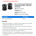 thumbnail image 2 of Rear To Frame Sway Bar Bushing Kit - Compatible with 2004 - 2006 RX330 AWD 2005, 2 of 2