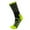 Black & Green, variant on Brybelly Basketball Compression Socks, Black & Red - Medium